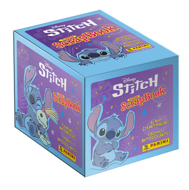 Caja de 36 fundas - PANINI - STITCH 2 - MI SUPER CUADERNO DE SCRAP - 180 pegatinas
