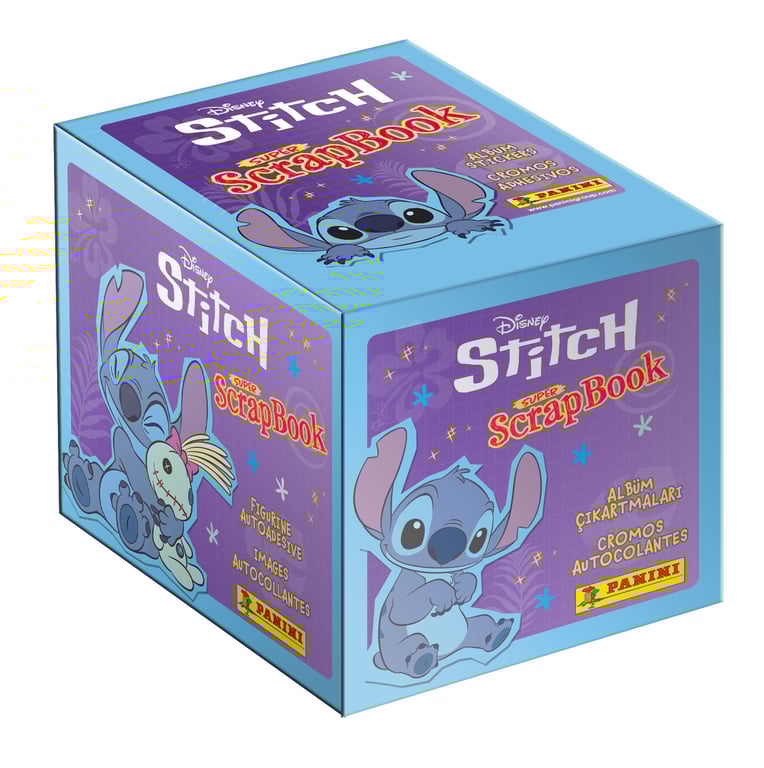 Boîte de 36 pochettes PANINI STITCH 2 MON SUPER SCRAPBOOK 180 stickers - vue 3