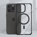 Coque Renforcée iPhone 15 Pro AIR FROST Compatible MagSafe Frost Noire - Garantie à vie Force Case