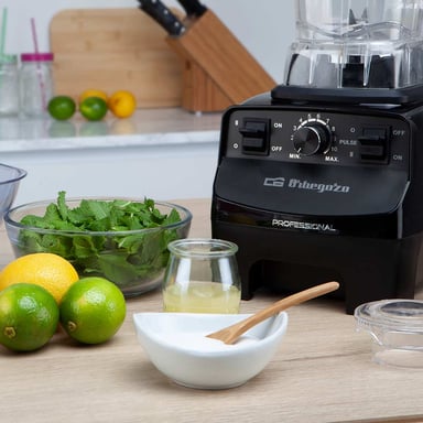 Batidora de vaso Orbegozo BV 9650 A- 1500W- 10 Velocidades- Capacidad 2L