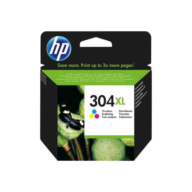 Hp Cartouche d'encre 304XL Tricolore - vue 3