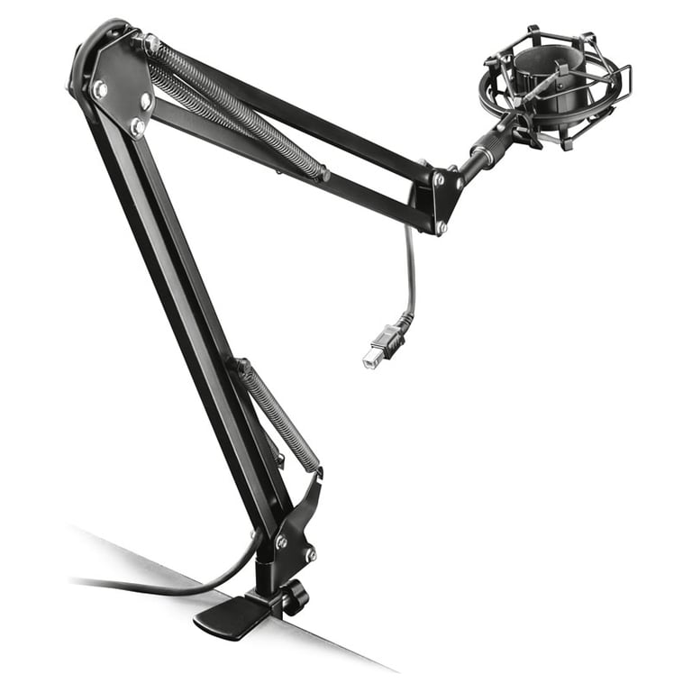 Pied de Micro Trust GXT 253 Emita – Bras Articulé avec Rotation 360°, Anti-vibrations - vue 3