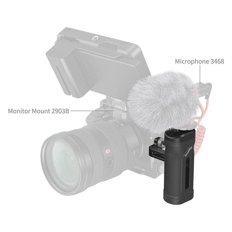 SMALLRIG 4755 Lightweight mini Side Handle - vue 3
