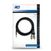 ACT AC3605 cavo audio 1,5 m 3,5 mm 2 x RCA Nero