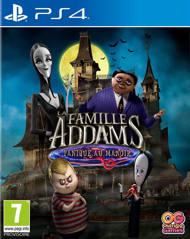 La Famille Addams : Panique au Manoir Jeu PS4 - vue 3
