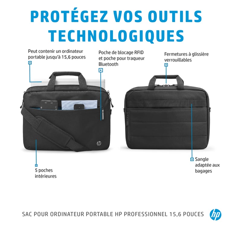 HP Professional 15.6 inch Laptop Bag - vue 4