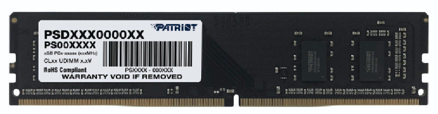Patriot Memory Signature Line PSD58G560082 module de mémoire 8 Go 1 x 8 Go DDR5 5600 MT/s 262-pin LPCAMM2 - Neuf