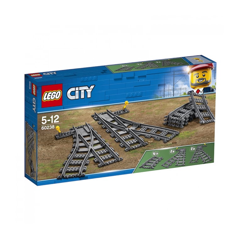 Lego City Les Aiguillages 60238 Lego La Boîte - vue 2
