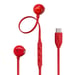 JBL Tune 305C Cuffie cablate per chiamate/musica USB Type-C rosso