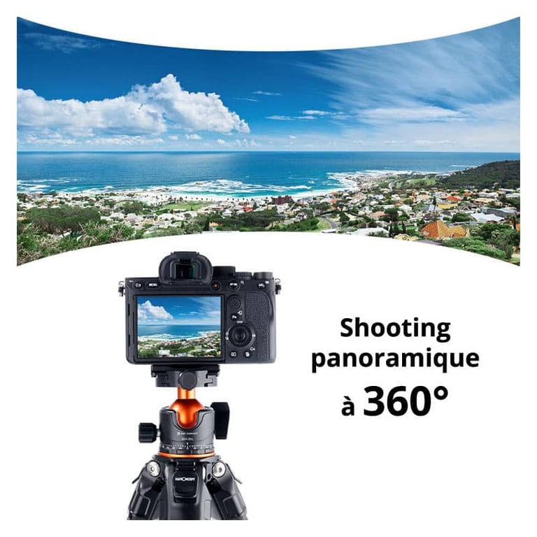 K&F Rotule 360 métal diamètre 35 mm Neuf - vue 2