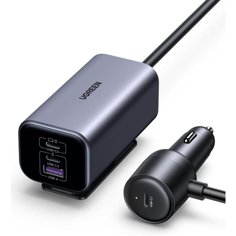 chargeur AC 3 ports+1 déporté - vue 5