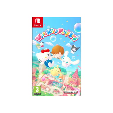 Juego Nintendo Switch Hello Kitty Party Land Day One Edition BANDAI NAMCO ENTERTAINMENT, juego de fiesta con stickers, multijugador local/en línea, PAL