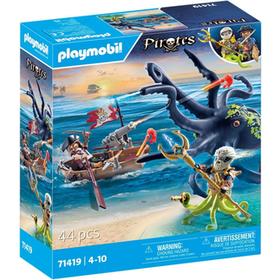 Playmobil Pirates avec pieuvre géante 71419  - vue 2