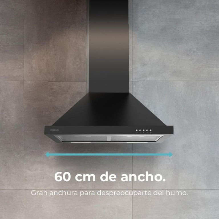 Hotte Cecotec Bolero Flux PM 606500 – 650 m³/h, 165W, Mécanique - vue 3