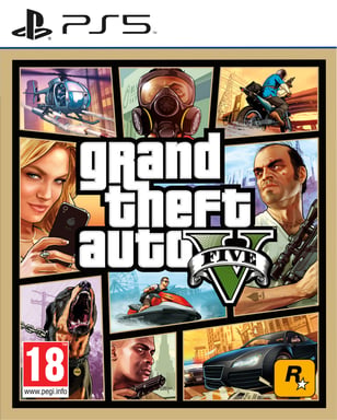 Take-Two Interactive Grand Theft Auto V Standard Allemand, Anglais, Espagnol, Français, Italien PlayStation 5