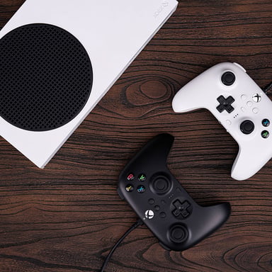 8Bitdo Ultimate Bianco USB Controller di gioco Analogico/Digitale Android, Xbox