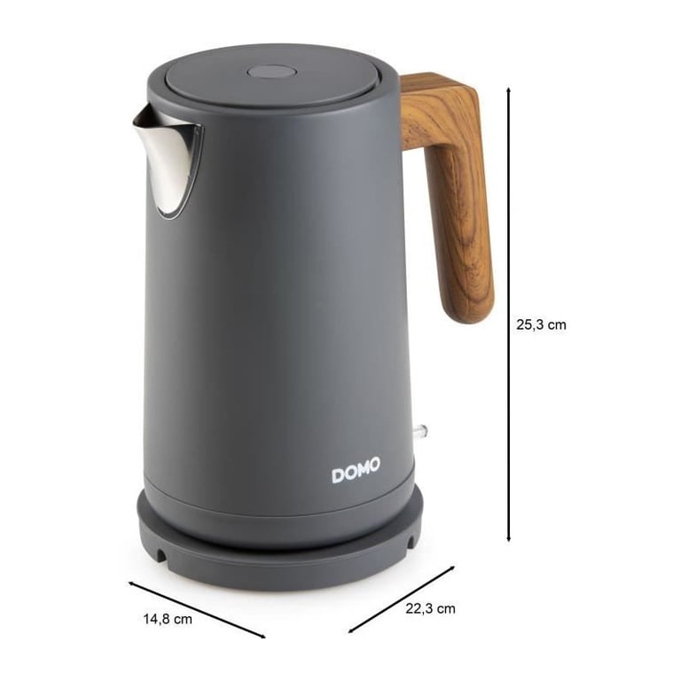 Bouilloire Électrique Domo DO9268WK – 1.7L 2200W Socle 360° - vue 5