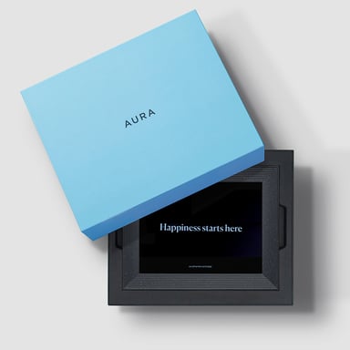 Aura Mason Luxe - Marco de fotos digital inteligente y conectado