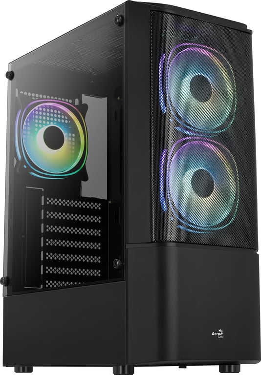 Aerocool Quantum Mesh Midi Tower Noir - Neuf