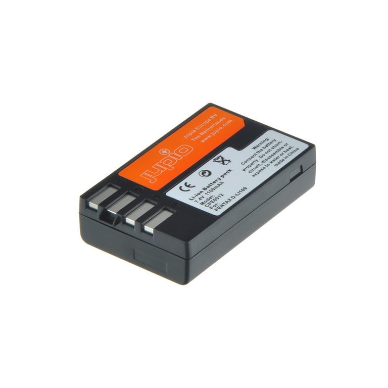 Batterie Photo JUPIO CPE 0012 COMPATIBLE – Lithium-Ion 1100 mAh - vue 2