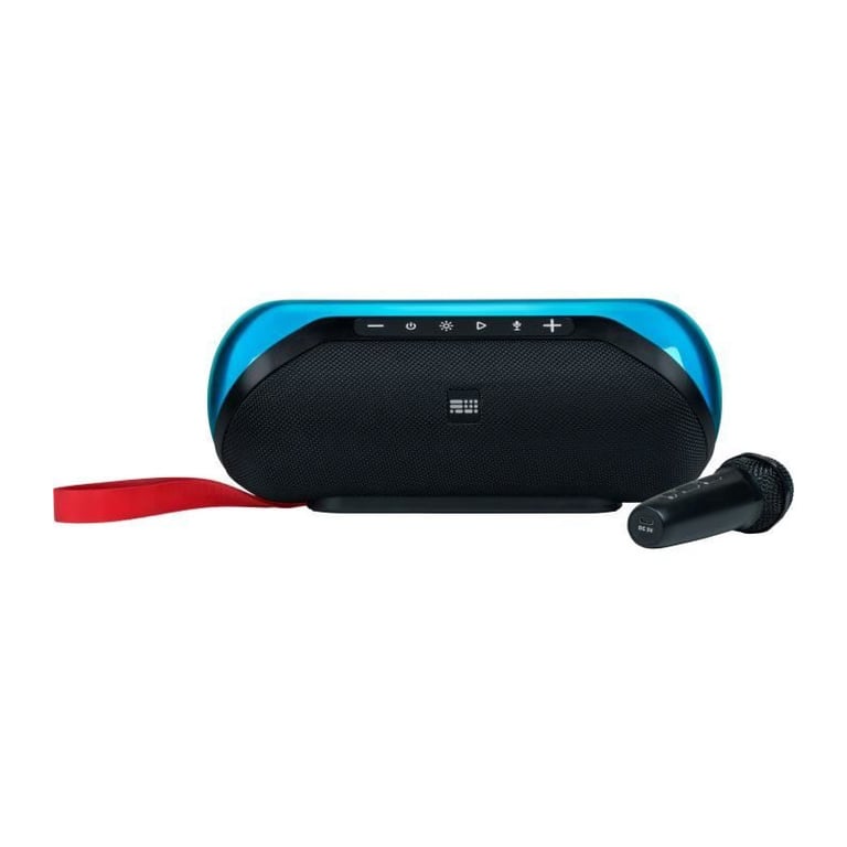 Enceinte lumineuse Bluetooth + micro sans fil BigBen Partybtlite 2 - vue 2