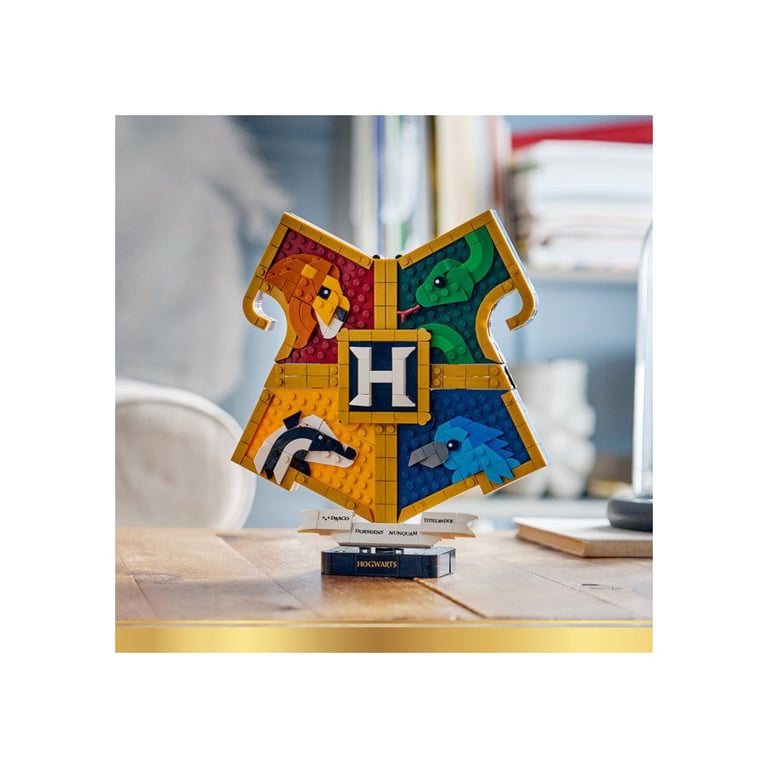 LEGO Harry Potter 76462 Blason des Maisons de Poudlard 545 pièces Décor à monter Noir - Neuf