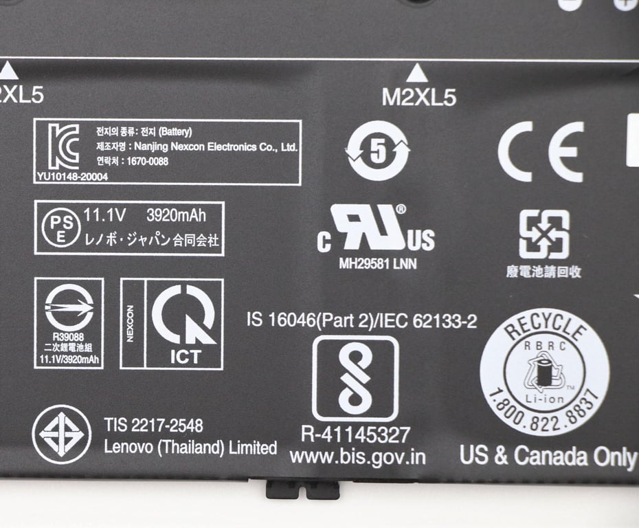 Lenovo 5B10X02603 composant de laptop supplémentaire Batterie - Neuf