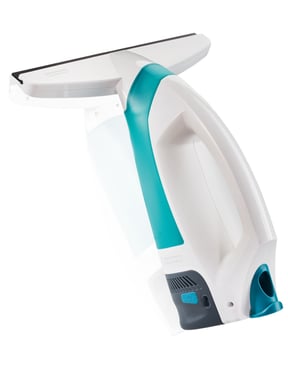 Leifheit Aquanta Click laveur de vitres électriques Vert, Blanc