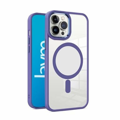 Jaym - Custodia Bumper - Compatibile con Magsafe - Compatibile con [ iPhone 15 ] - Viola