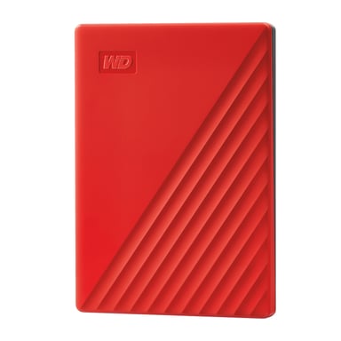 Western Digital My Passport disque dur externe 2 To 2.5'' 3.2 Gen 1 (3.1 Gen 1) Rouge