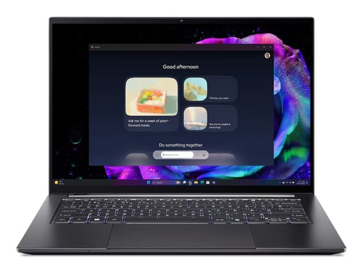 Acer Swift SFX14-73G-7753 Intel Core Ultra 7 255H Portátil 36,8 cm (14.5'') Pantalla táctil WQXGA+ 16 GB LPDDR5x-SDRAM 1 TB SSD NVIDIA GeForce RTX 5060 Wi-Fi 6E (802.11ax) Windows 11 Home Gris