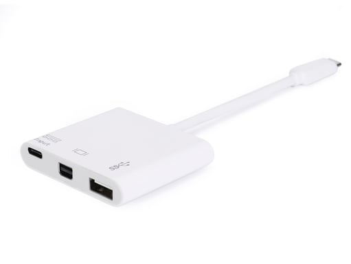 Equip Adaptador USB-C a Mini DisPlayPort, USB-A , USB 60W PD