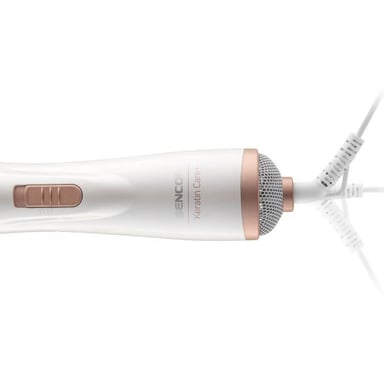 Cepillo de Aire Caliente SENCOR SHS 0910GD 1000W Oro/Blanco Rotación Automática