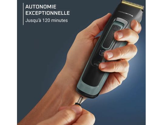 TONDEUSE CHEVEUX BARBE 29 HAUTEURS 0,5 A 30MM RECHARGEABLE AUTON 120MIN - Neuf