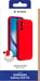 Coque Samsung G A34 5G Silicone + dragonne assortie Rouge Bigben