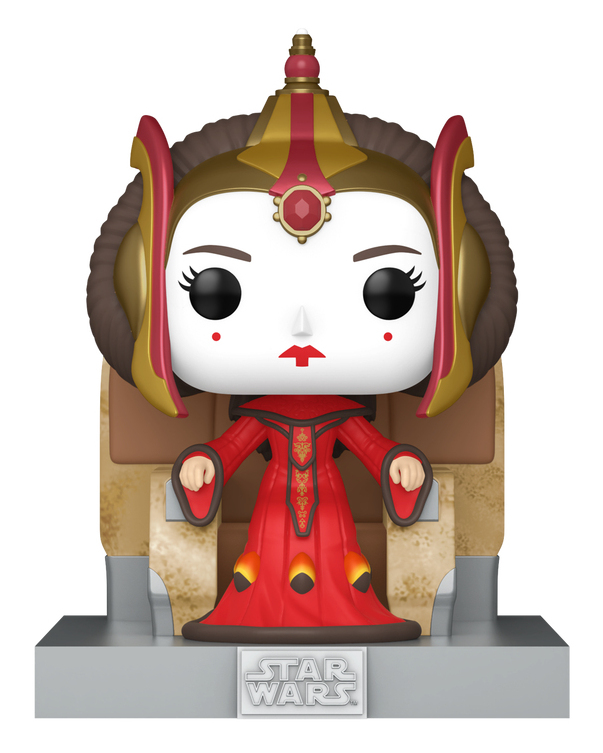 Figurine Funko Pop Deluxe Star Wars Queen Amidala on the Throne Neuf - vue 1