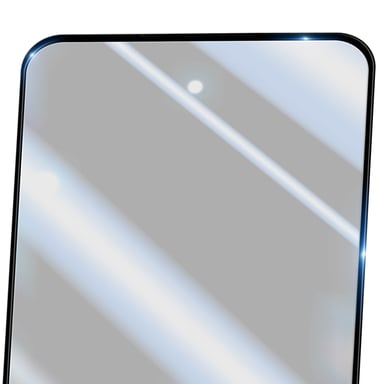 Akashi Verre Trempé pour Samsung S24 Plus Dureté 9H Anti-rayures Total Cover Noir