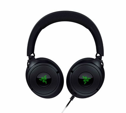 Razer Kraken V4 X con archetto cablato USB Tipo-C / USB Tipo-A Nero