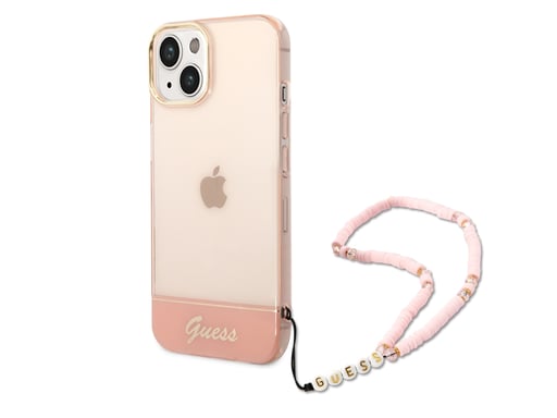 Cover per iPhone 14 Plus con Cinturino di perle