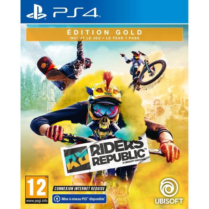 Riders Republic Gold Edition Jeu PS4 - Ubisoft