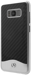 Mercedes-Benz Wave V Guscio originale in carbonio e alluminio per Samsung Galaxy S8+, nero
