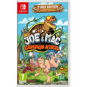 New Joe and Mac Caveman Ninja T Rex Edition Nintendo Switch