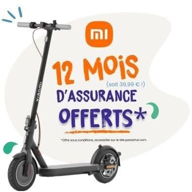 Scooter elettrico XIAOMI - Scooter elettrico 4 Lite FR - 300W - ruote 8,5