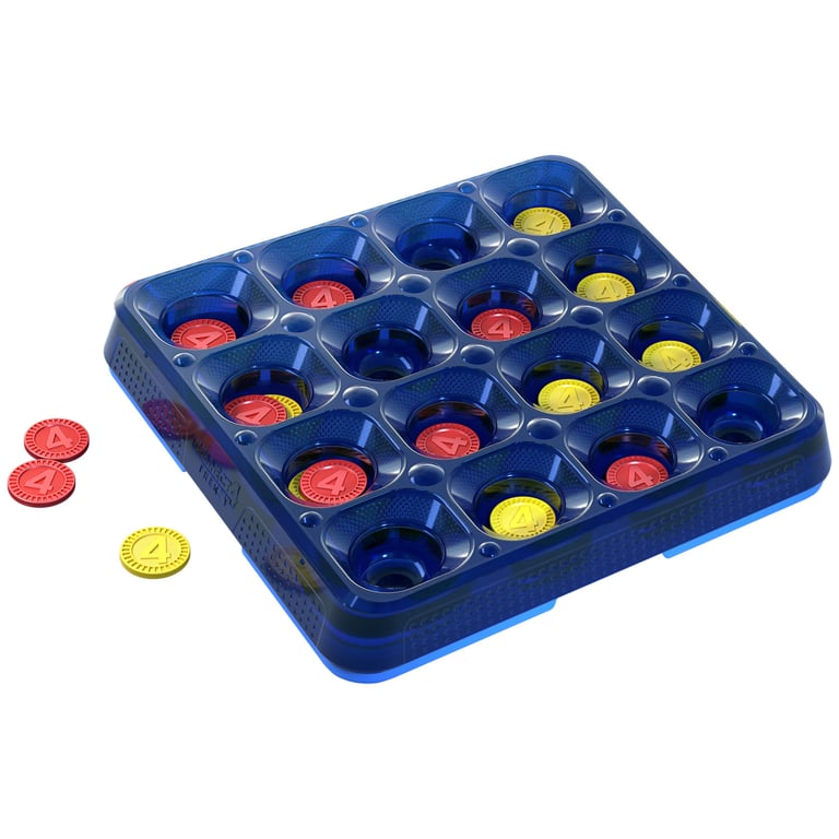 Jeu De Société Hasbro Gaming G2782103 – Force 4 Frénésie Multijoueur 2-6 Joueurs - vue 3