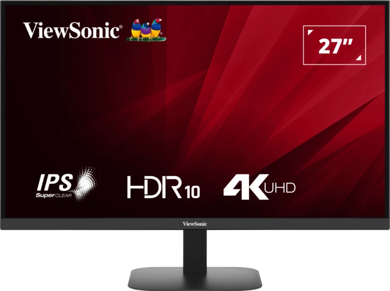 Viewsonic VA VA2708-4K-HD écran plat de PC 68,6 cm (27 ) 3840 x 2160 pixels 4K Ultra HD LED Noir - Neuf