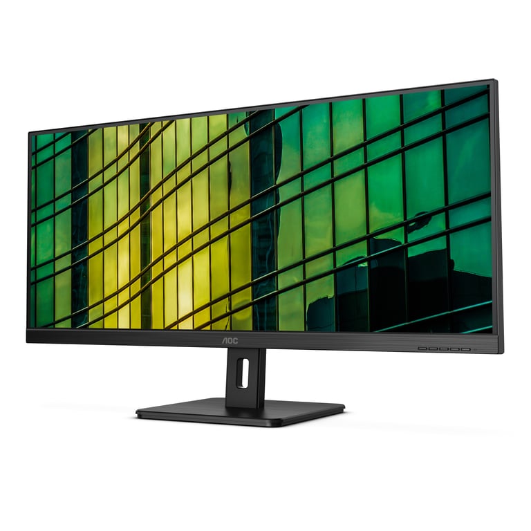 AOC U34E2M écran plat de PC 86,4 cm (34 ) 3440 x 1440 pixels Wide Quad HD Noir - Neuf