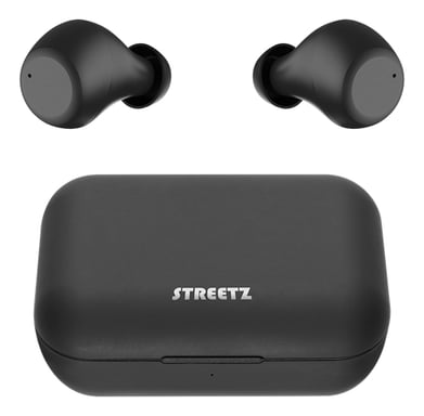 Deltaco TWS-110 écouteur/casque True Wireless Stereo (TWS) Ecouteurs Appels/Musique Bluetooth Noir