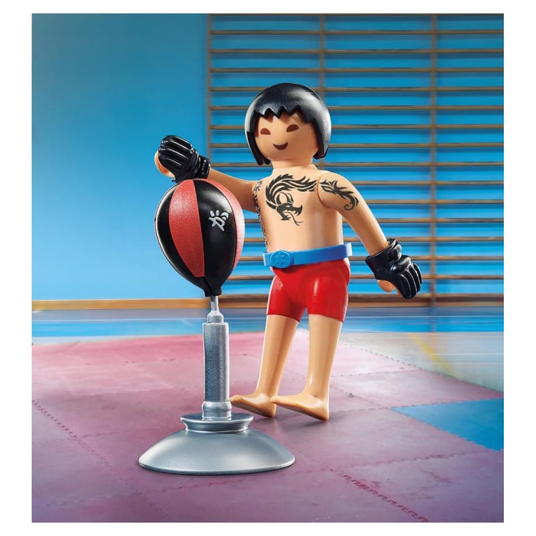 Playmobil 70977 Boxeur Thaï City Life La Maison Moderne Un Personnage Une Histoire Scène de Vie - vue 3