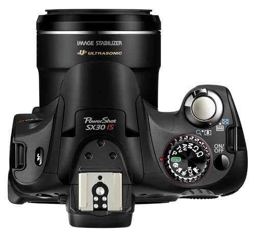 Canon PowerShot SX30 IS - vue 3