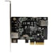 StarTech.com Tarjeta PCI Express de 2 Puertos USB 3.1 Gen 2 USB-A 1x Externo y 1x Interno